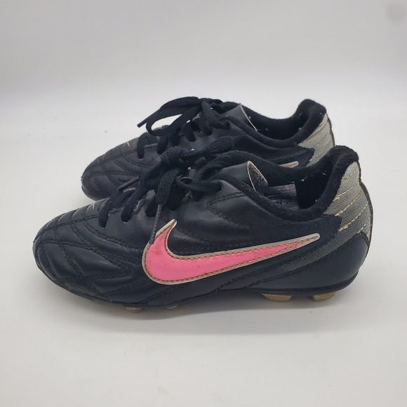 NIKE Premier 3 Chaser FG-R Soccer Cleats Size 11C Shoes Pink Blk - Picture 1 of 9